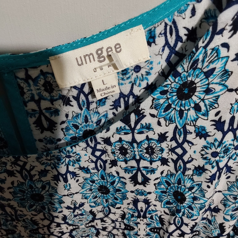 Turquoise Sundress - Picture 3 of 4